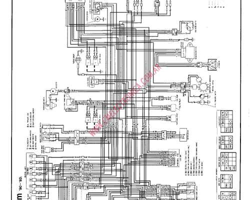 Honda C70E Wiring Diagram