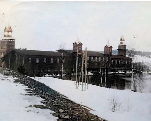 Imatra Linnankosken voimalaitos 1927
