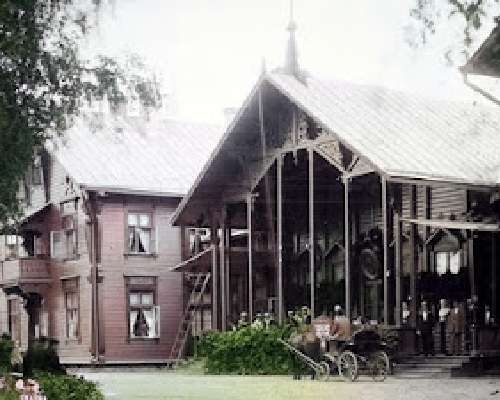 1898 hotelli Imatrankosken partaslla