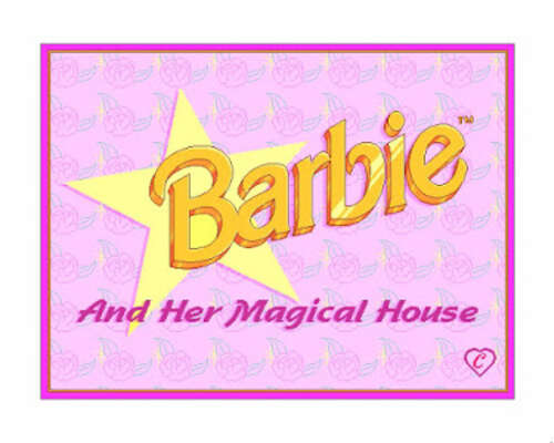 Barbie and her magical house
