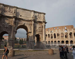 Vanha kunnon turistiviikonloppu Roomassa