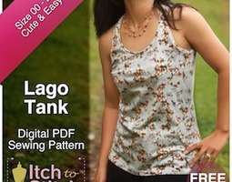 Itch to Stitch Lago tank top