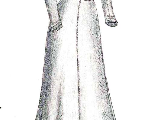 Käsitöitä 1902 walking skirt – hame