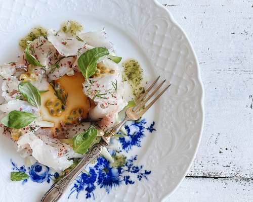 Nordic twist White Fish Tartar