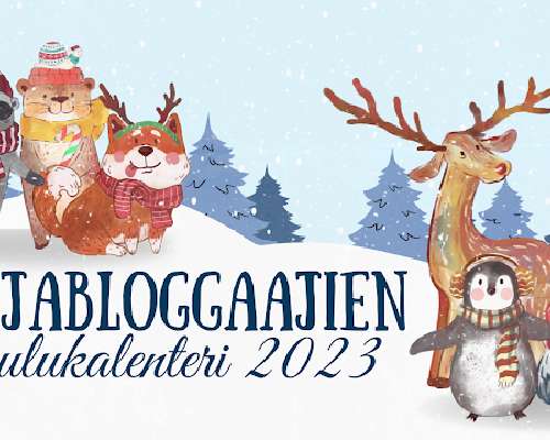 Kirjabloggaajien joulukalenteri 2023 - Luukku 1
