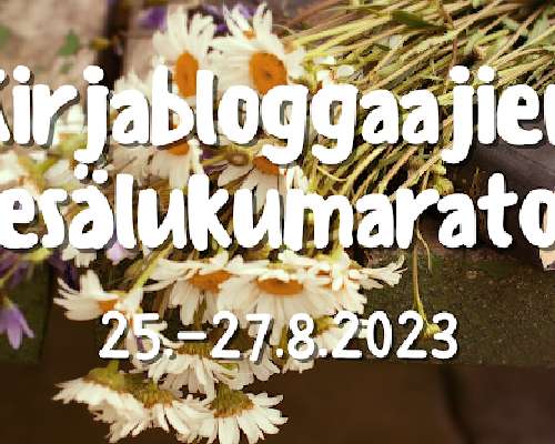 Kirjabloggaajien kesälukumaraton 25.-27.8.2023