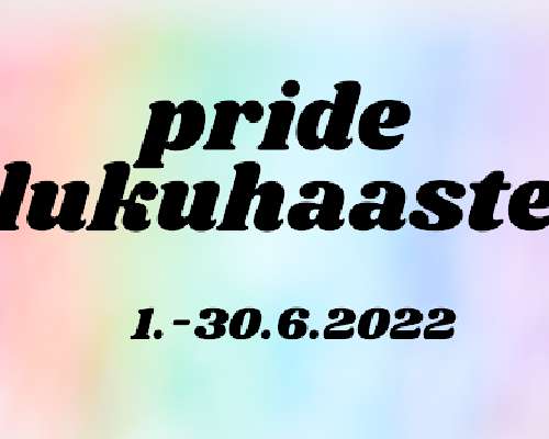 Pride-lukuhaaste (1.-30.6.2022)