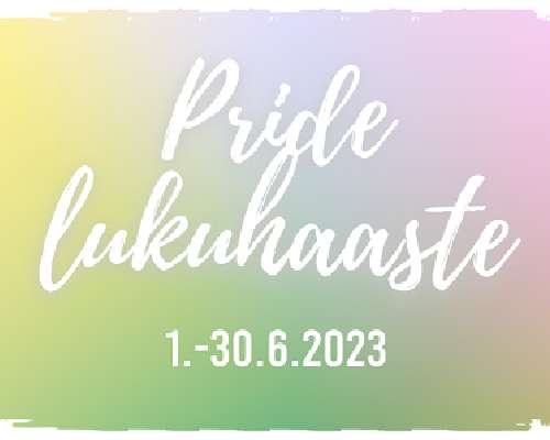Pride-lukuhaaste (1.-30.6.2023)